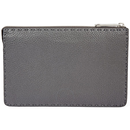 Fendi Leather Clutch- Grey 7VA350-O7N