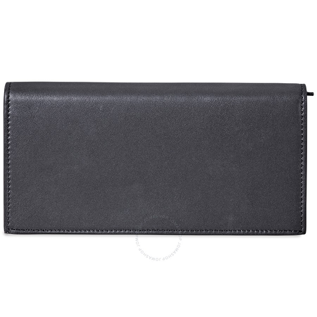 Fendi Logo Stamp Wallet- Black 7M0186-OEQ
