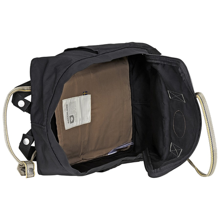 Fjallraven Kanken Greenland Backpack- Black 23700-550-906