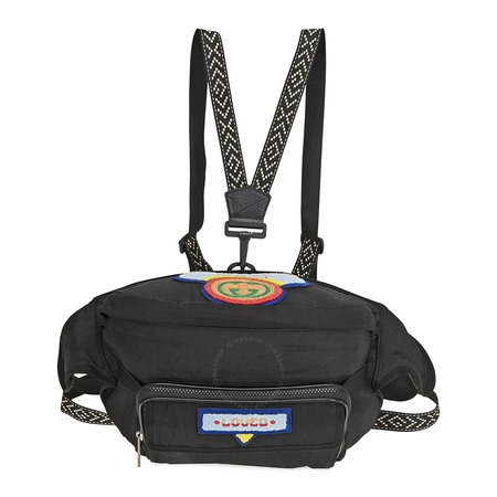 Gucci Men's Belt bag with  '80s patch 536842 9W5CX 8563