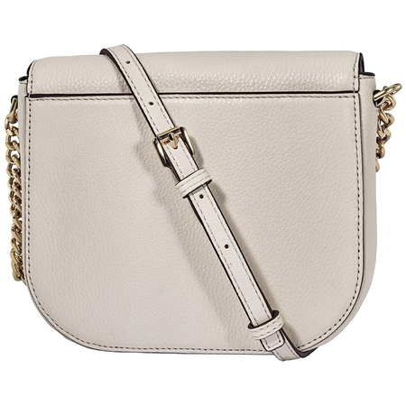 Michael Kors Mott Pebbled Leather Crossbody- LT Cream 32T8TF5C0L-289