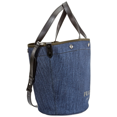 Prada Demin Bucket Bag 1BG243 OOO 2BBV EF0YFS