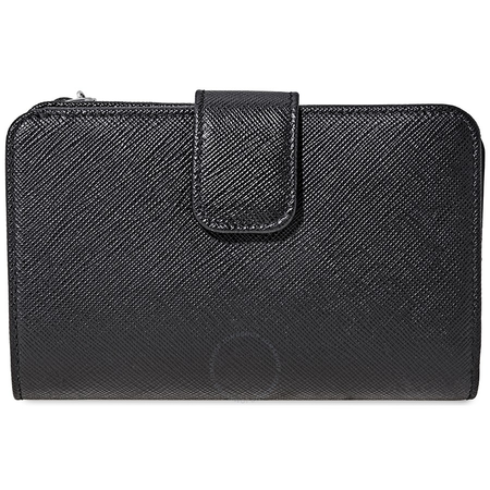 Prada Saffiano Leather Wallet- Black 1ML225 2CHR F0002