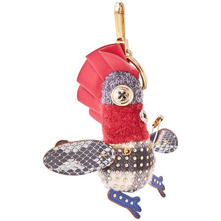 Burberry Bill The Chicken Cashmere Charm- Camel 8000121