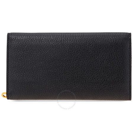 Burberry D-ring Grainy Leather Continental Wallet 4074955