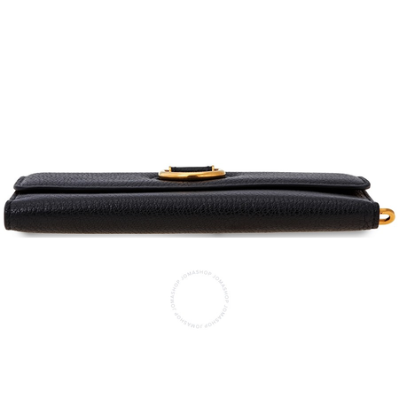 Burberry D-ring Grainy Leather Continental Wallet 4074955