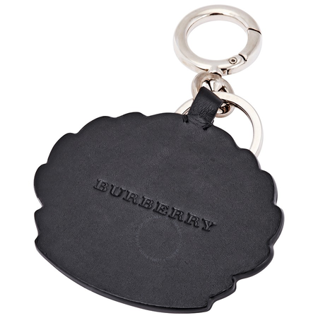 Burberry Embroidered Archive Logo Leather Key Charm 4078411