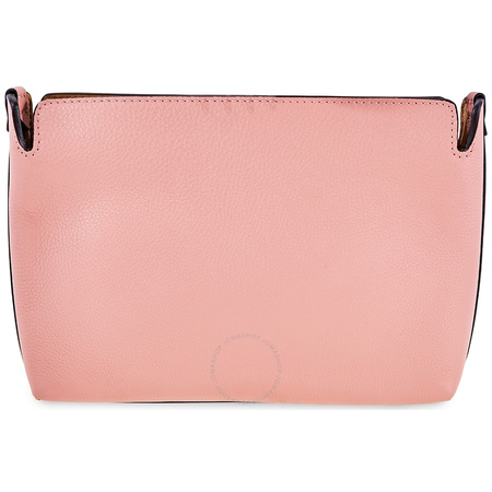 Burberry Medium Tri-tone Leather Clutch- Burgundy/Rosel 4076689