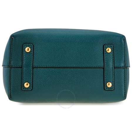 Burberry The Small Leather Belt Bag- Dark Cayan 4076731