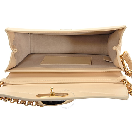 Chloe C Clutch with Chain- Blondie Beige C19SS192A37290