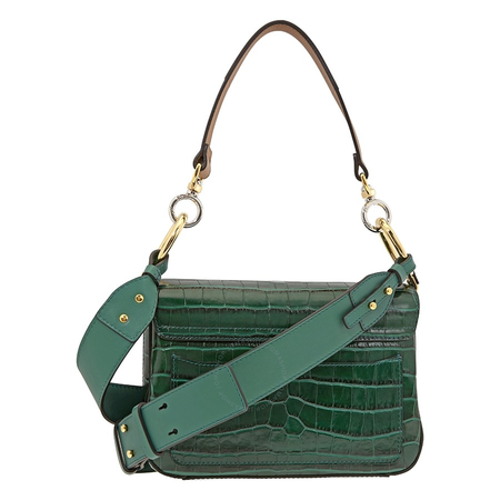 Chloe C Double Shoulder Bag- Woodsy Green C19SS191A873H0