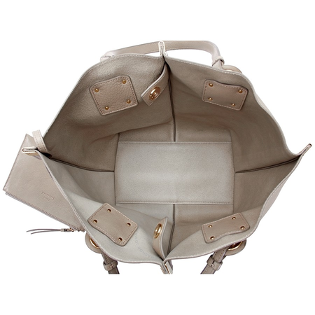 Chloe Medium Vick Tote- Motty Grey CHC19SS130A9423W