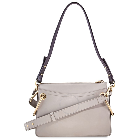 Chloe Roy Small Leather Shoulder Bag- Grey CHC19SS104A3723W