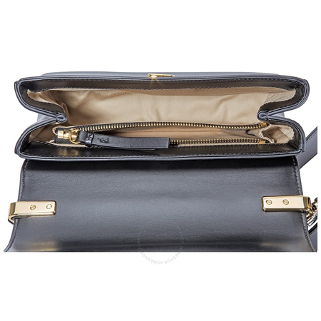 Chloe Small C Double Carry Bag- Black CHC19SS191A37001