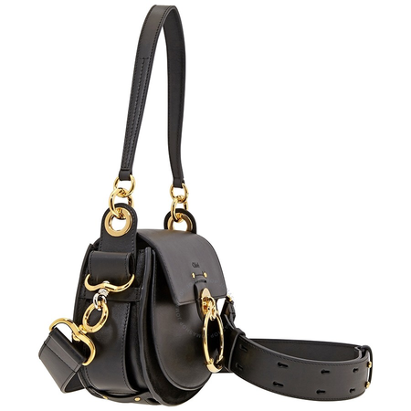Chloe Small Tess Shoulder Bag- Black CHC18WS153A37001
