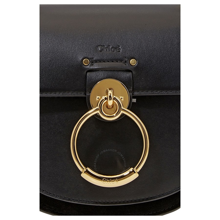 Chloe Small Tess Shoulder Bag- Black CHC18WS153A37001