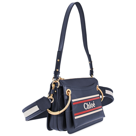 Chloe Small Roy Shoulder Bag- Full Blue CHC19SS134A884D4