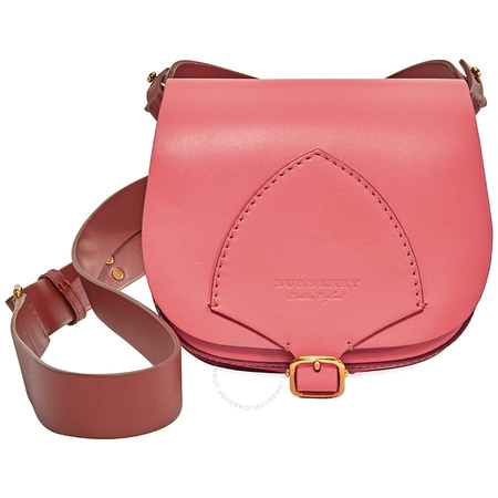 Burberry Ladies Satchel bag Runway Bright Pink Supple Leather Mini Satchel 4070033