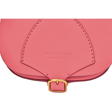 Burberry Ladies Satchel bag Runway Bright Pink Supple Leather Mini Satchel 4070033