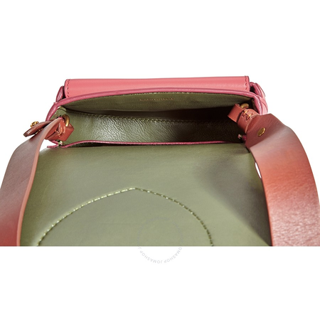 Burberry Ladies Satchel bag Runway Bright Pink Supple Leather Mini Satchel 4070033