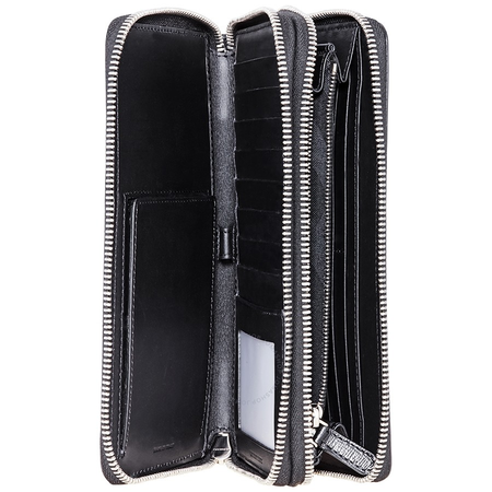 Burberry Men's Travel Organizer Wallet London Leather Wine Reeves 3997598