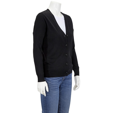 Burberry Womens Cardigan with Check Patch- Size Small 4003841