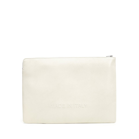 Celine Ladies Clutch bag Solo White Solo Mad In Ltr Lg Clutch Size One Size 109413B5J.01BC