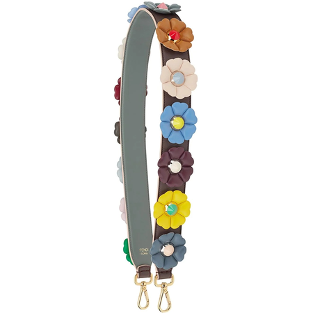 Fendi Ladies Strap U Multicolor Fd Strap U Flower 8AV077-A1ST-F11RF