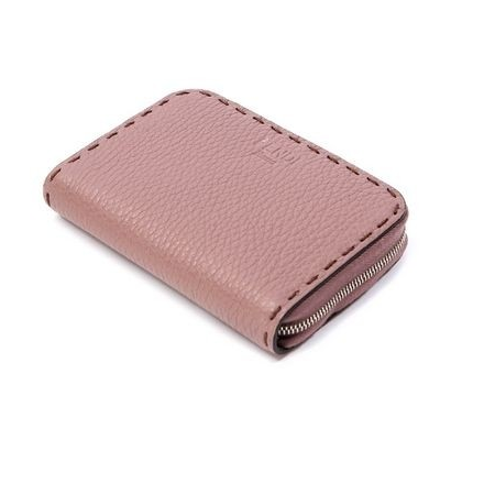 Fendi Ladies Zip Around wallet Selleria Light Rose Fd Pkboo Small Zip Wallet 8M0313-SFR-F10A0