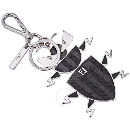 Fendi Men's Black Fd Bee Keyring 7AR681-A3QW-F0VD1