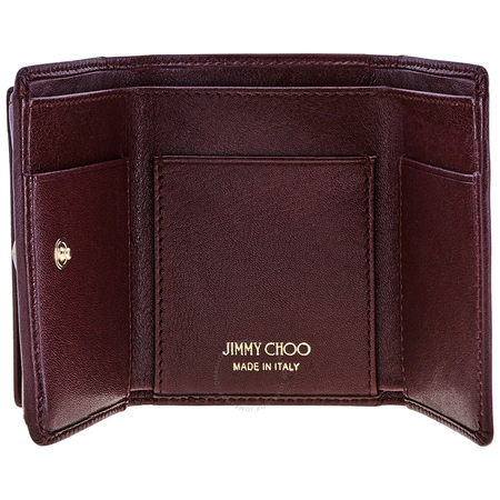 Jimmy Choo Ladies French Purse wallet Stars Grape Nemo French Prs Mult Star 182 NEMO LTR GRAPE/METALLIC MIX