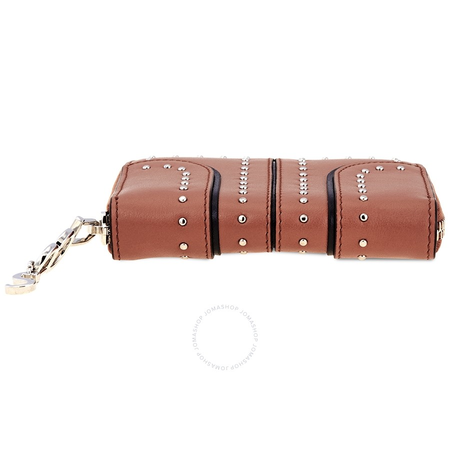 Tod's Ladies Zip Around Wallet Sella Brown/Black Anb Pf. Ziparnd Picc XAWANBAD200IYC208O