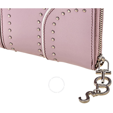 Tod's Ladies Zip Around Wallet Sella Pink Anb P.F. Ziparnd 19X10, 5 XAWANBA0400RLB0XVN
