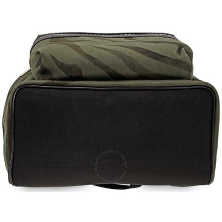Saint Laurent YSL Men's Backpack City Dark Green Sl Bkpk W Check 5349679WM1F3372