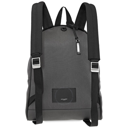 Saint Laurent YSL Men's Backpack City Gray/Black Sl Bkpk Plain 534967GIV3F1167