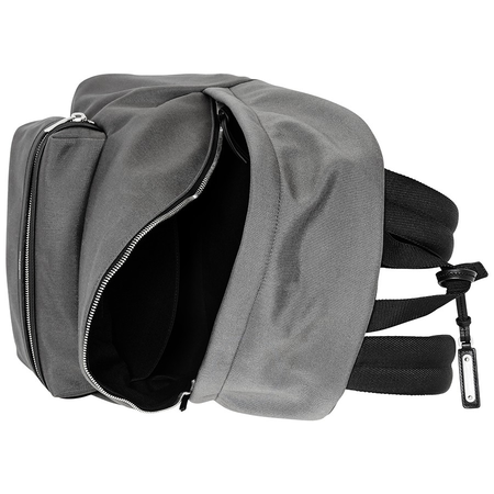 Saint Laurent YSL Men's Backpack City Gray/Black Sl Bkpk Plain 534967GIV3F1167