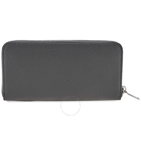 Saint Laurent YSL Men's Zip Around Wallet Dark Grey Sl Sdj Souple Os Zpard 508161DTI0E1112