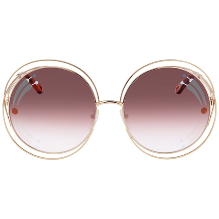 Chloe Burgundy Gradient Sunglasses Sunglasses CE114SRI 835 62