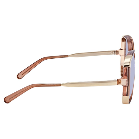 Chloe Myrte Brown Grey Gradient Ladies Sunglasses CE719S24860