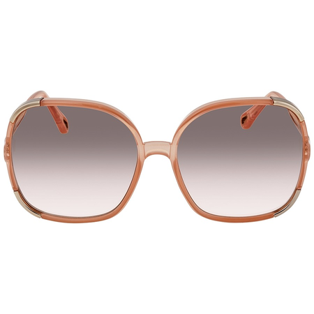 Chloe Myrte Grey Gradient Ladies Sunglasses CE719SD74960