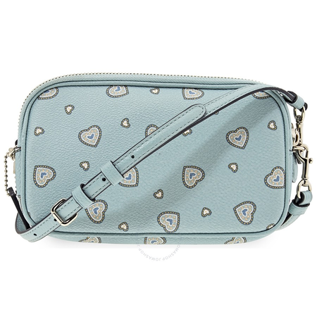 Coach Ladies Flat Crossbody Turquoise Wst Hrt Xbdy Cltch 29682 SVNQ3