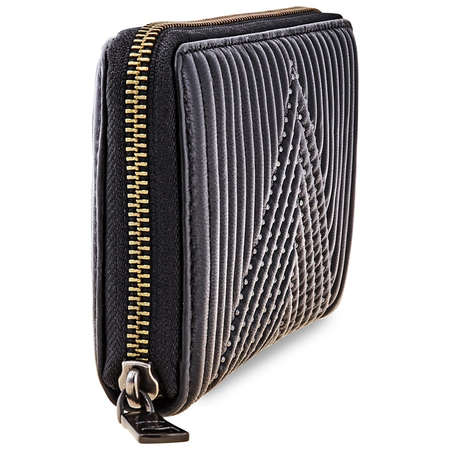 Coach Ladies Leather Coach 1941 Black Quilt W Riv Acc Zip 22940 BPBLK