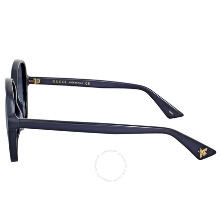 Gucci Grey Gradient Square Sunglasses GG0092S 001 55