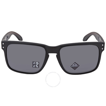 Oakley Holbrook Prizm Grey Rectangular Men's Sunglasses OO9102 9102E8 55 OO9102 9102E8 55