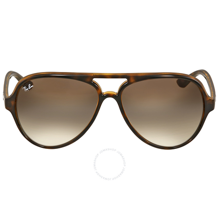 Ray Ban Cats 5000 Classic Tortoise Aviator Sunglasses RB4125 710/51 59