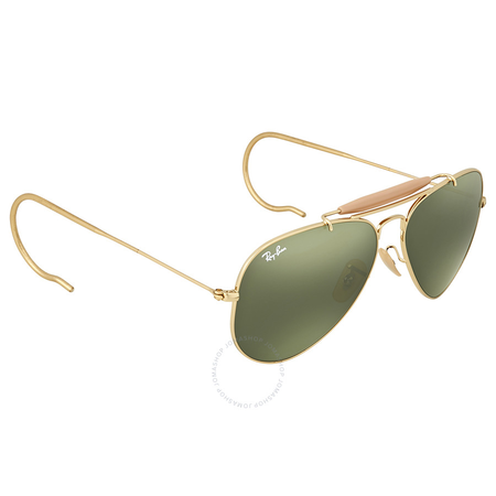 Ray Ban Outdoorsman Aviator Sunglasses RB3030 L0216 58