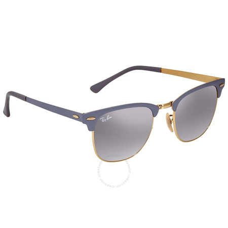 Ray Ban RayBan Clubmaster Metal Grey Gradient Mirror Sunglasses RB37169158AH51