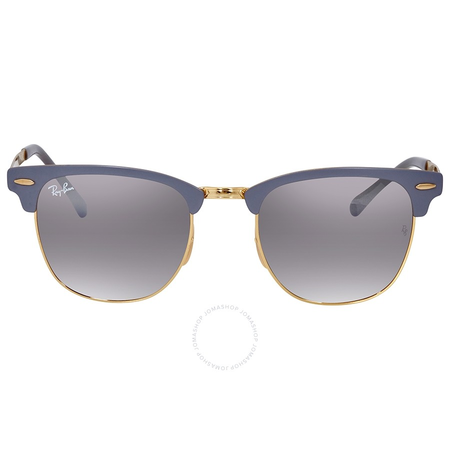 Ray Ban RayBan Clubmaster Metal Grey Gradient Mirror Sunglasses RB37169158AH51