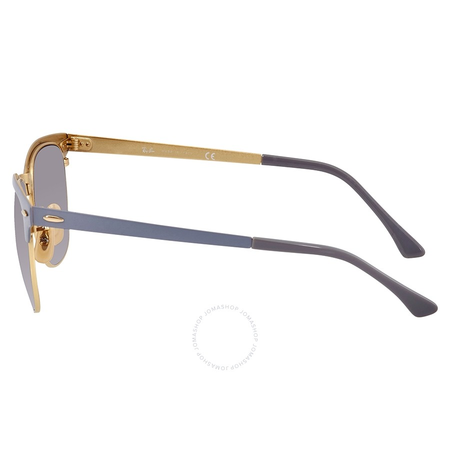 Ray Ban RayBan Clubmaster Metal Grey Gradient Mirror Sunglasses RB37169158AH51