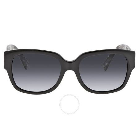 Dior Flanellef Grey Gradient Rectangular Ladies Sunglasses DIORFLANELLEF 2X556HD 56 DIORFLANELLEF 2X556HD 56